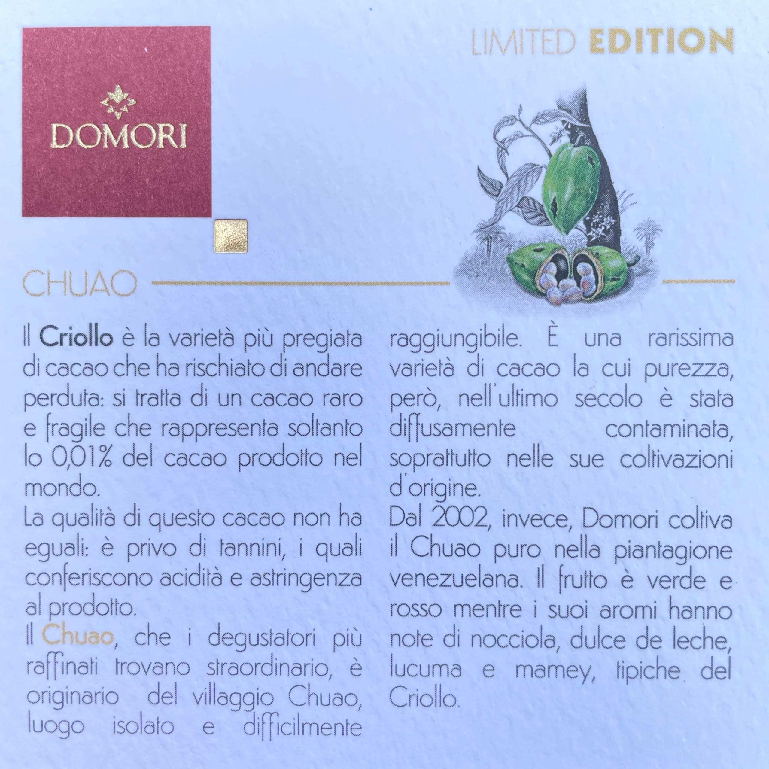 Domori&nbsp;Criollo&nbsp;70% Chuao